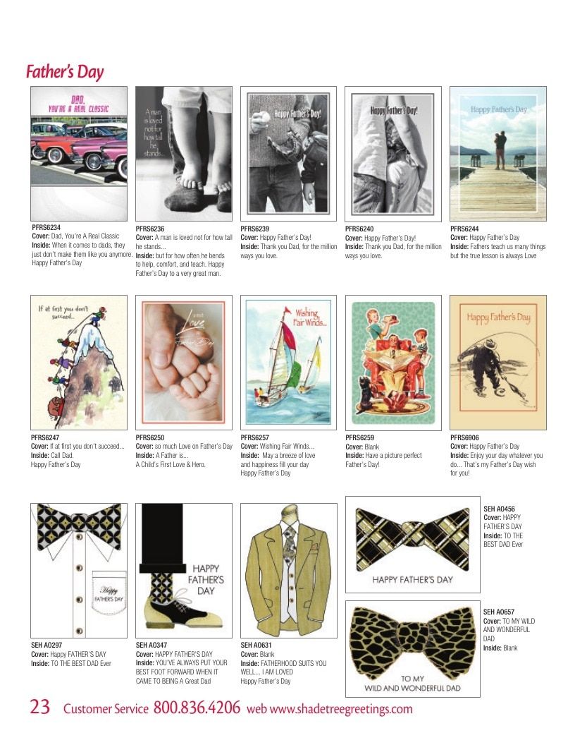 Shade Tree Greetings Spring Greeting Cards Catalog Weekly Ad January 1 - December 31, 2026