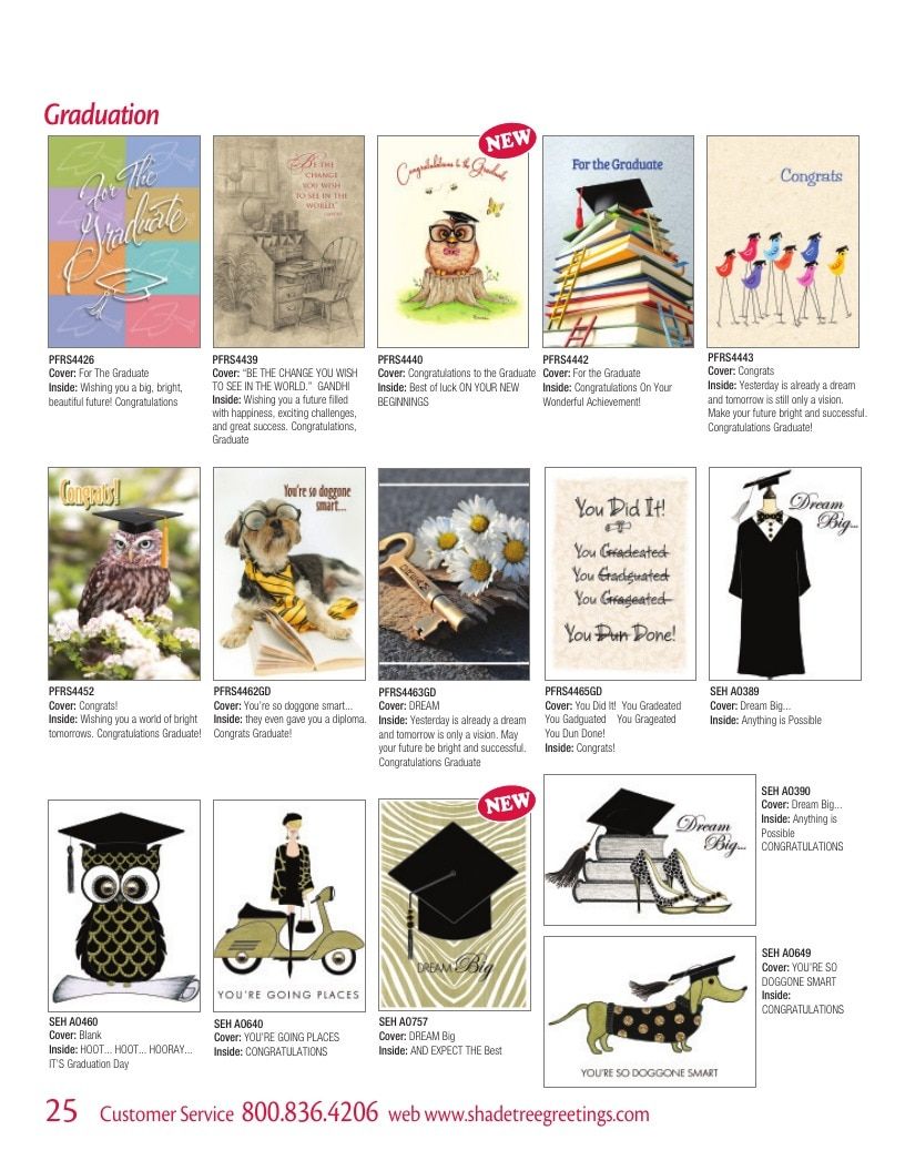 Shade Tree Greetings Spring Greeting Cards Catalog Weekly Ad January 1 - December 31, 2026