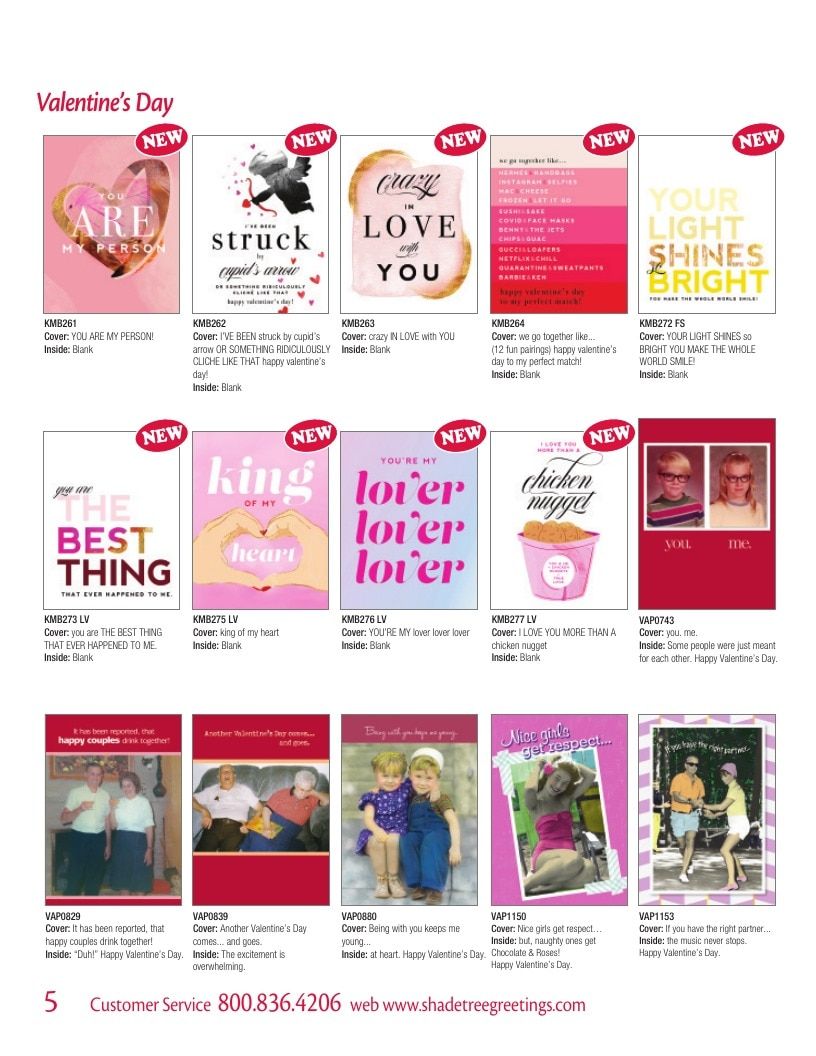 Shade Tree Greetings Spring Greeting Cards Catalog Weekly Ad January 1 - December 31, 2026