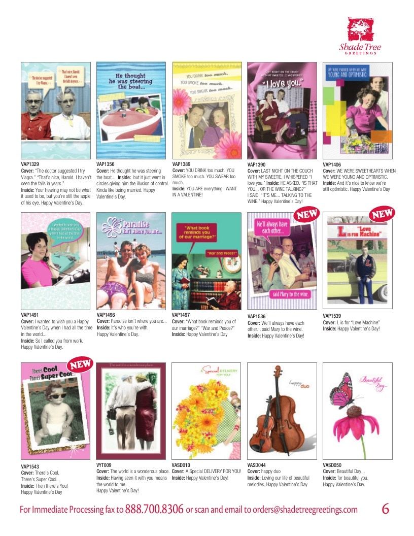 Shade Tree Greetings Spring Greeting Cards Catalog Weekly Ad January 1 - December 31, 2026
