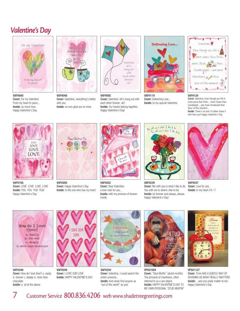 Shade Tree Greetings Spring Greeting Cards Catalog Weekly Ad January 1 - December 31, 2026
