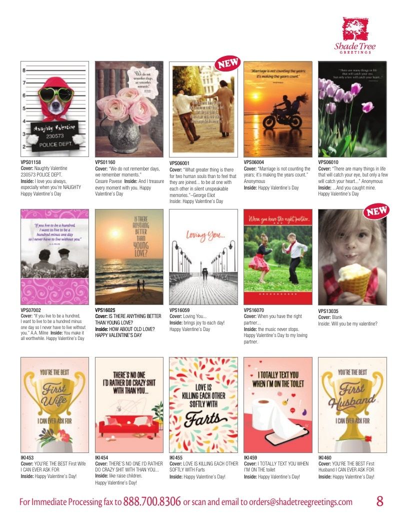 Shade Tree Greetings Spring Greeting Cards Catalog Weekly Ad January 1 - December 31, 2026