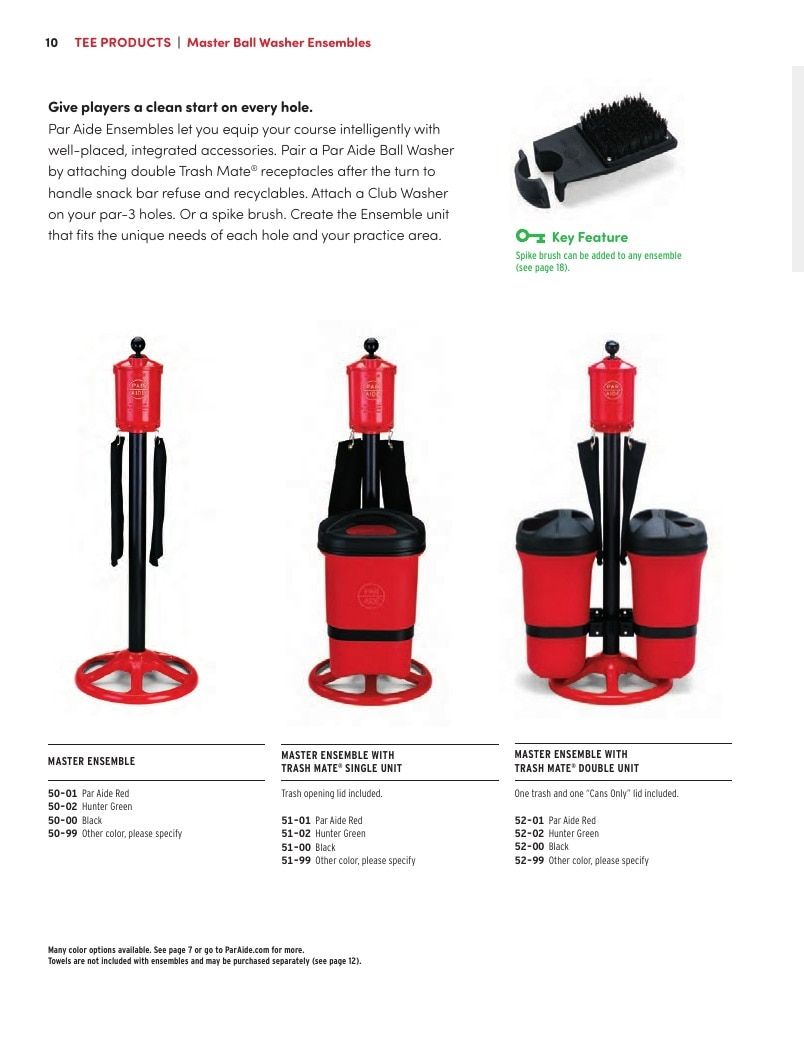 Par Aide Golf Course Products Catalog Weekly Ad January 1 - December 31, 2026