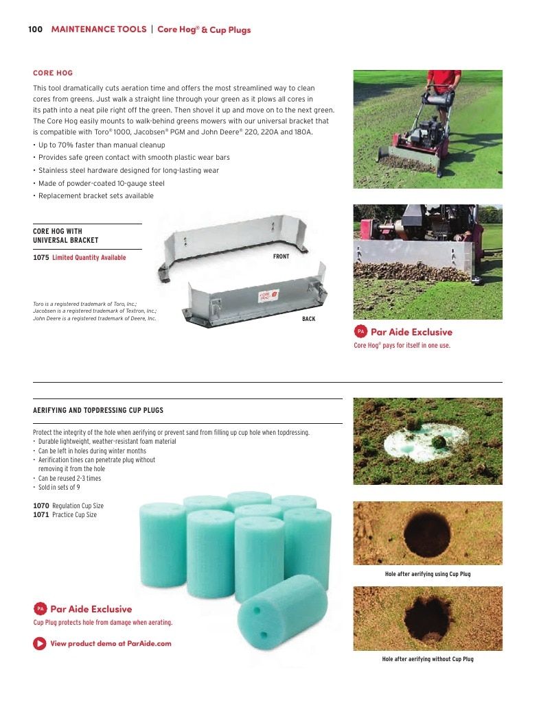 Par Aide Golf Course Products Catalog Weekly Ad January 1 - December 31, 2026