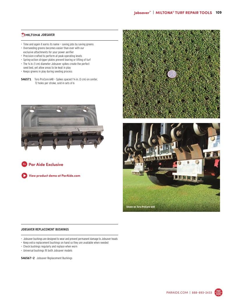 Par Aide Golf Course Products Catalog Weekly Ad January 1 - December 31, 2026
