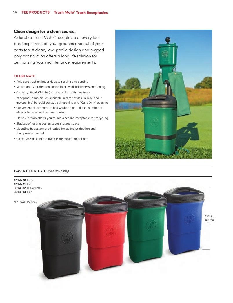 Par Aide Golf Course Products Catalog Weekly Ad January 1 - December 31, 2026