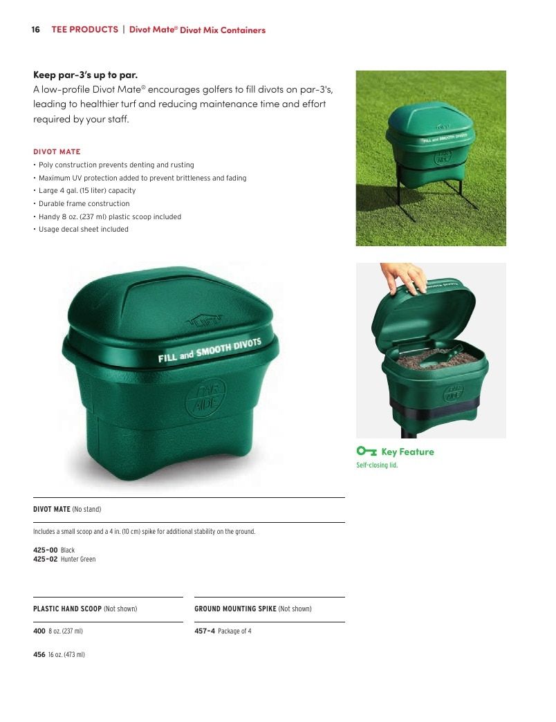 Par Aide Golf Course Products Catalog Weekly Ad January 1 - December 31, 2026