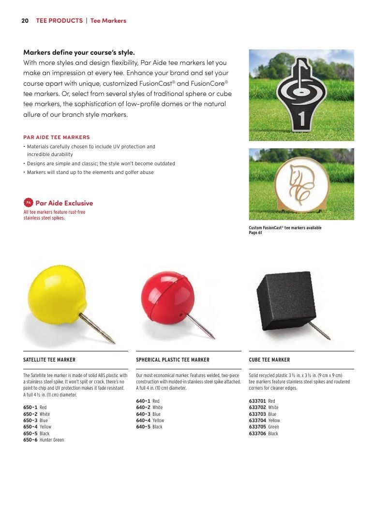 Par Aide Golf Course Products Catalog Weekly Ad January 1 - December 31, 2026
