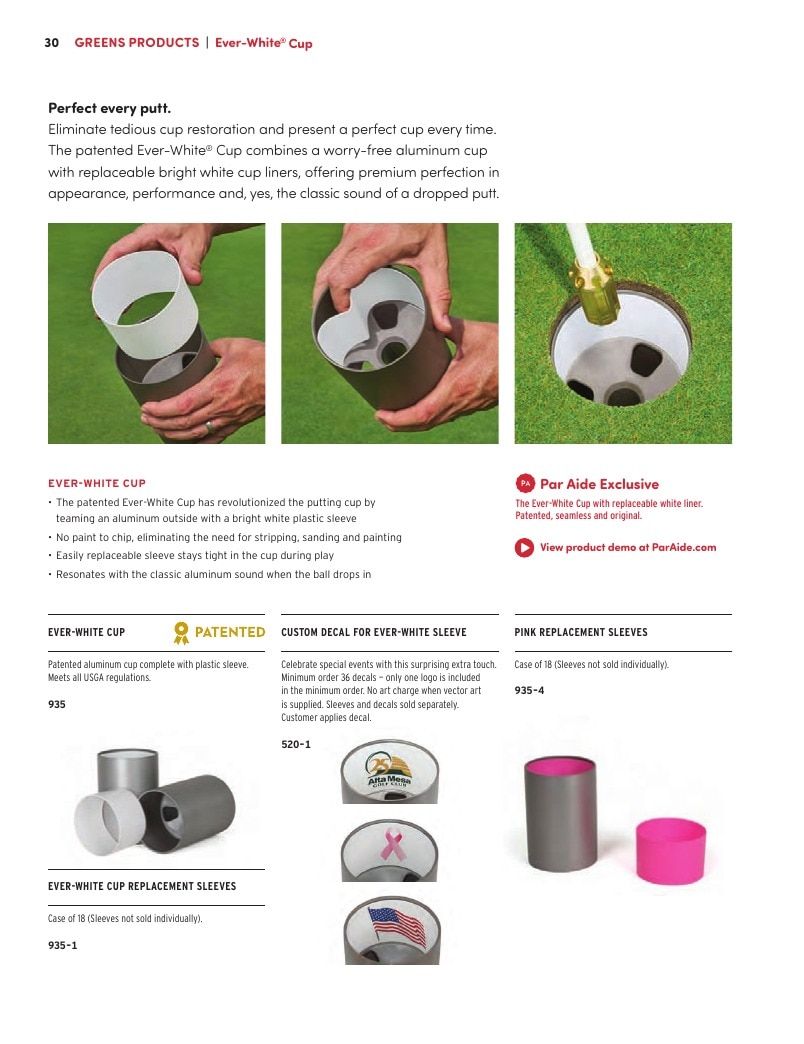 Par Aide Golf Course Products Catalog Weekly Ad January 1 - December 31, 2026