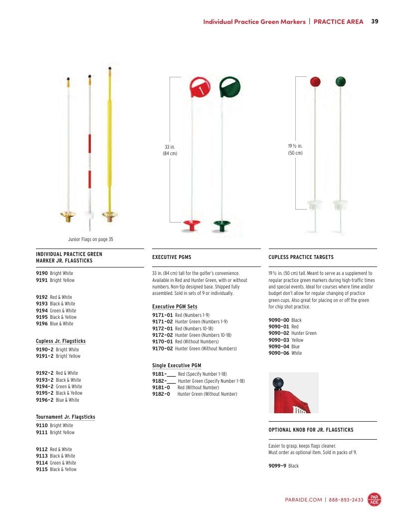 Par Aide Golf Course Products Catalog Weekly Ad January 1 - December 31, 2026