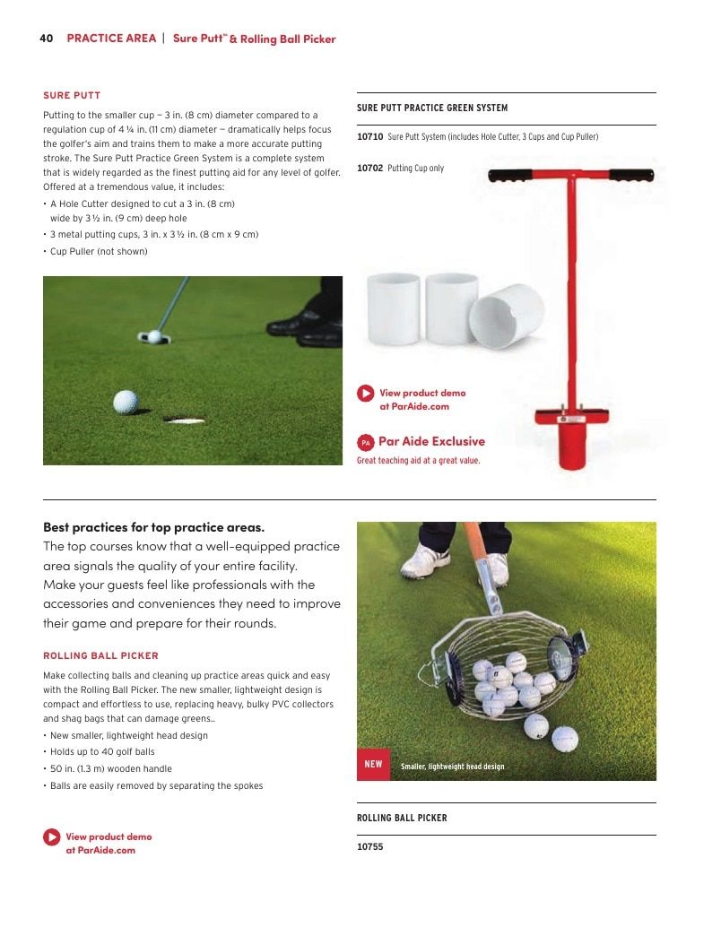 Par Aide Golf Course Products Catalog Weekly Ad January 1 - December 31, 2026