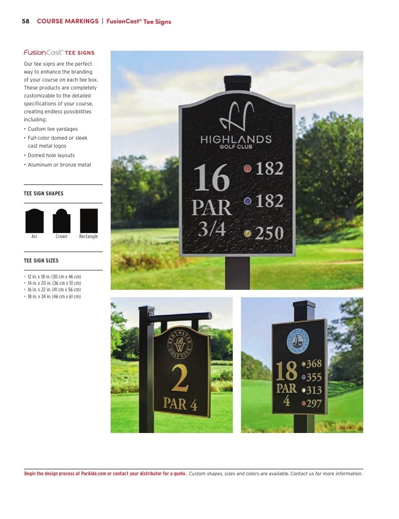 Par Aide Golf Course Products Catalog Weekly Ad January 1 - December 31, 2026