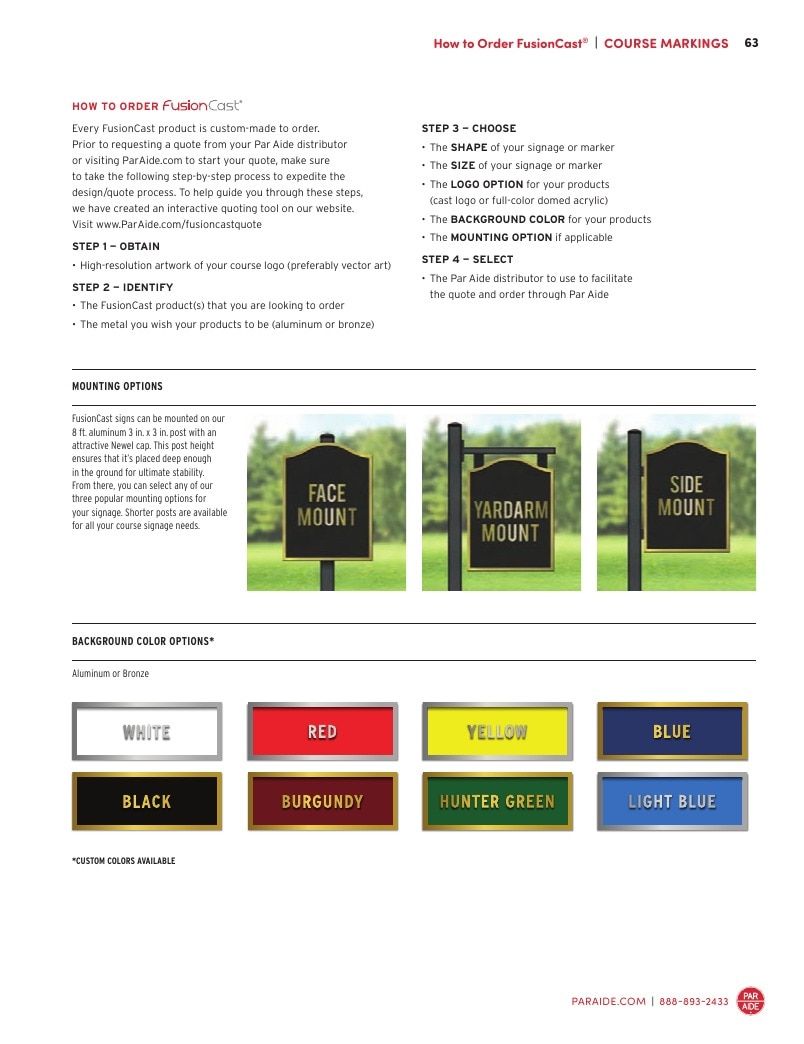 Par Aide Golf Course Products Catalog Weekly Ad January 1 - December 31, 2026