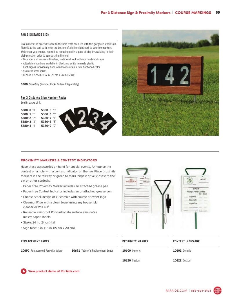Par Aide Golf Course Products Catalog Weekly Ad January 1 - December 31, 2026