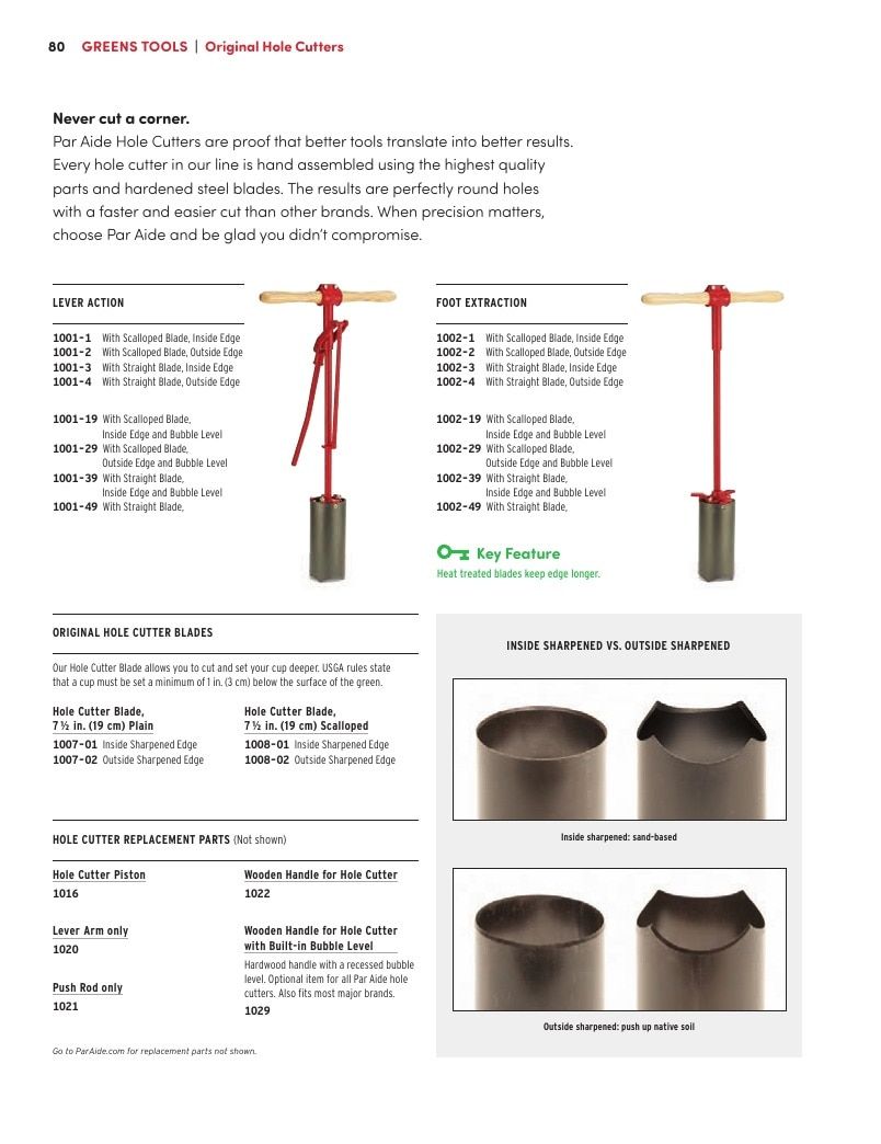 Par Aide Golf Course Products Catalog Weekly Ad January 1 - December 31, 2026