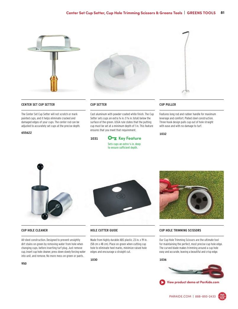 Par Aide Golf Course Products Catalog Weekly Ad January 1 - December 31, 2026