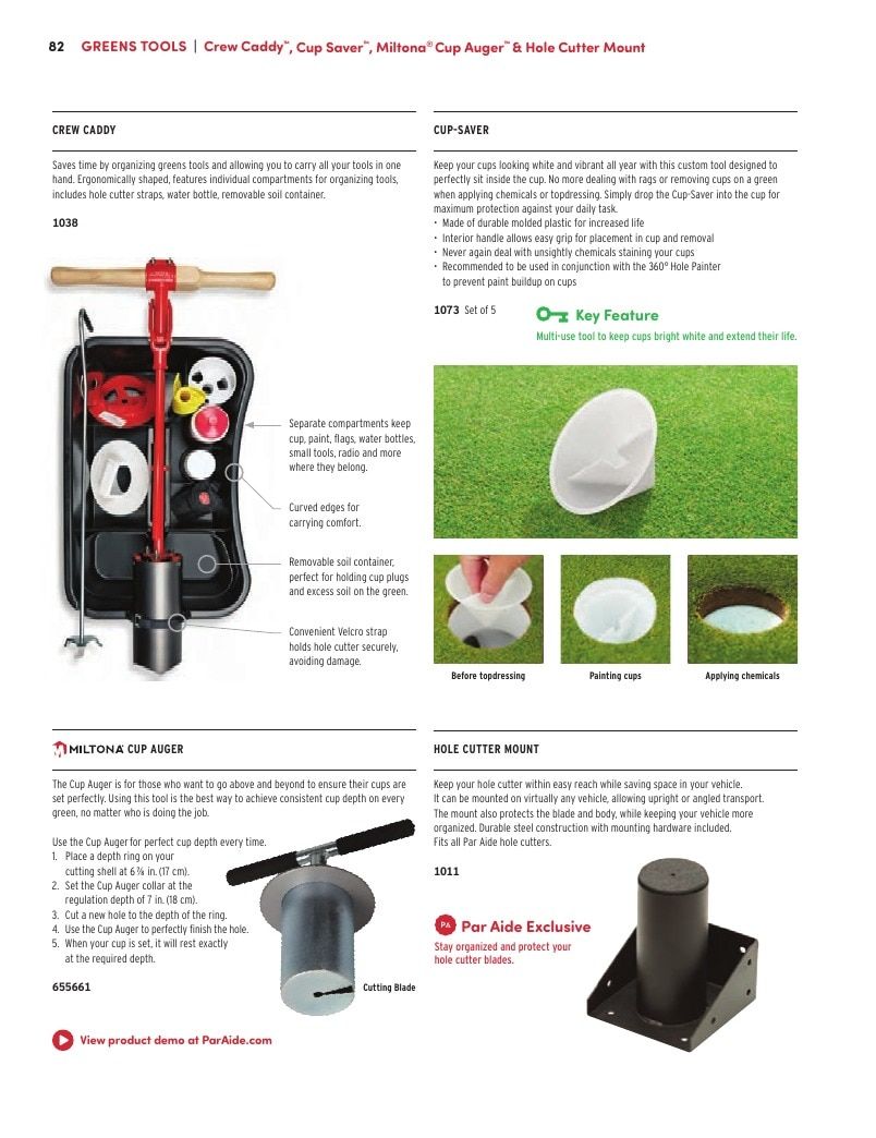 Par Aide Golf Course Products Catalog Weekly Ad January 1 - December 31, 2026