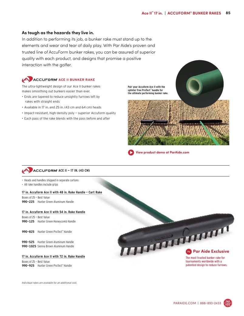Par Aide Golf Course Products Catalog Weekly Ad January 1 - December 31, 2026