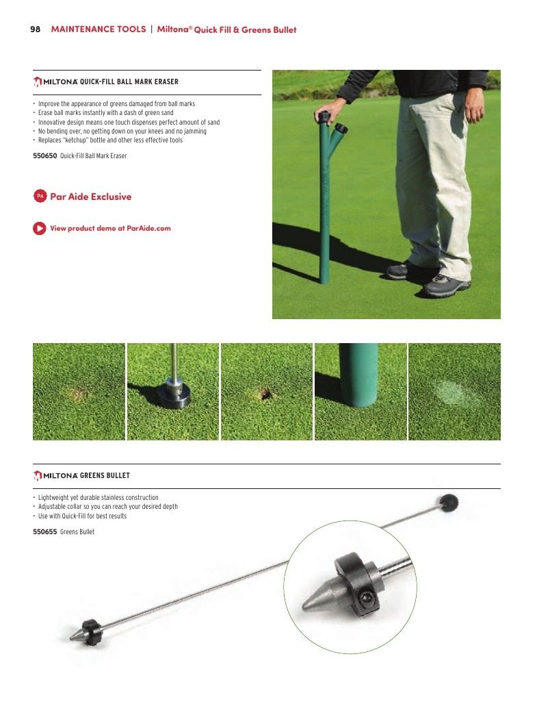 Par Aide Golf Course Products Catalog Weekly Ad January 1 - December 31, 2026