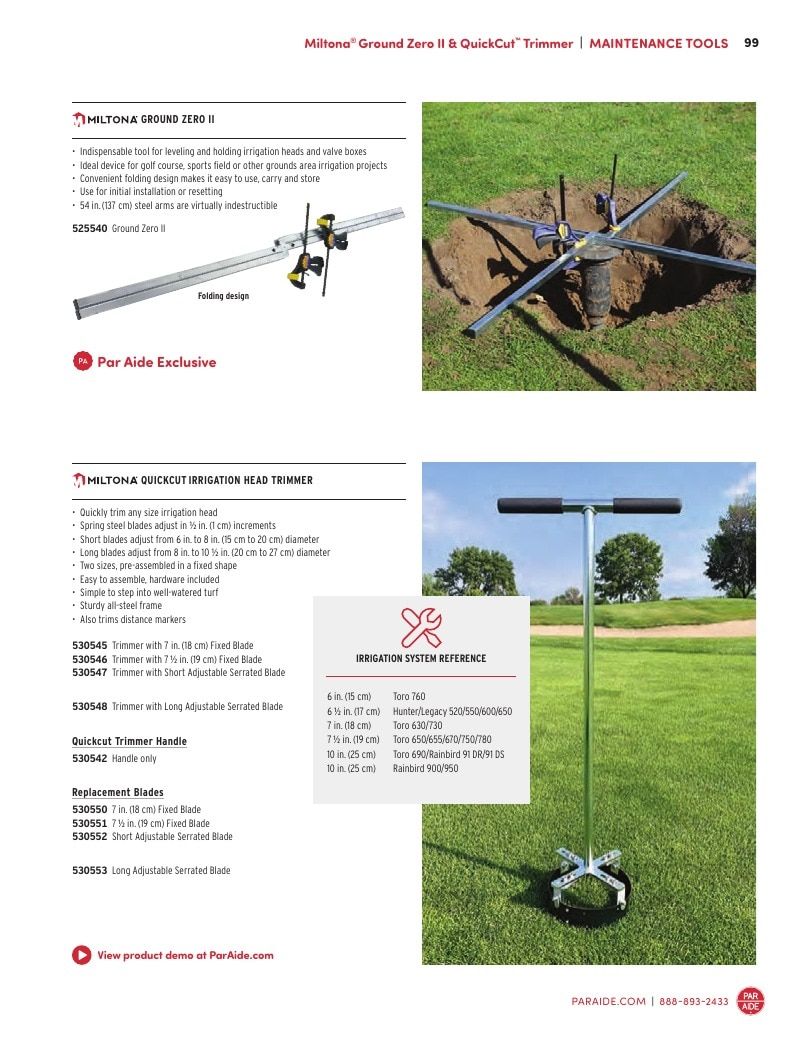 Par Aide Golf Course Products Catalog Weekly Ad January 1 - December 31, 2026