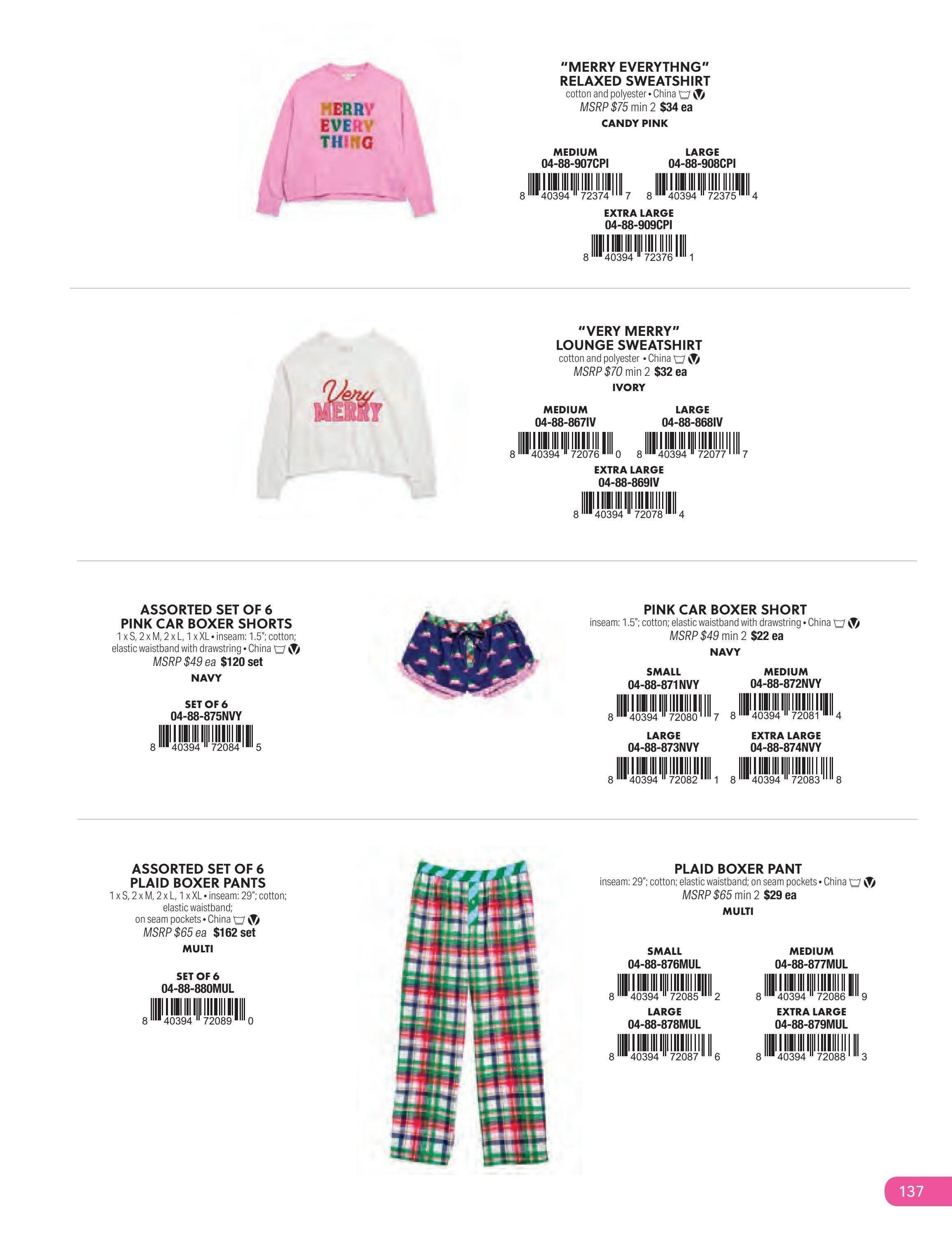 Shiraleah Fall and Winter Apparel Catalog Weekly Ad January 1 - December 31, 2026