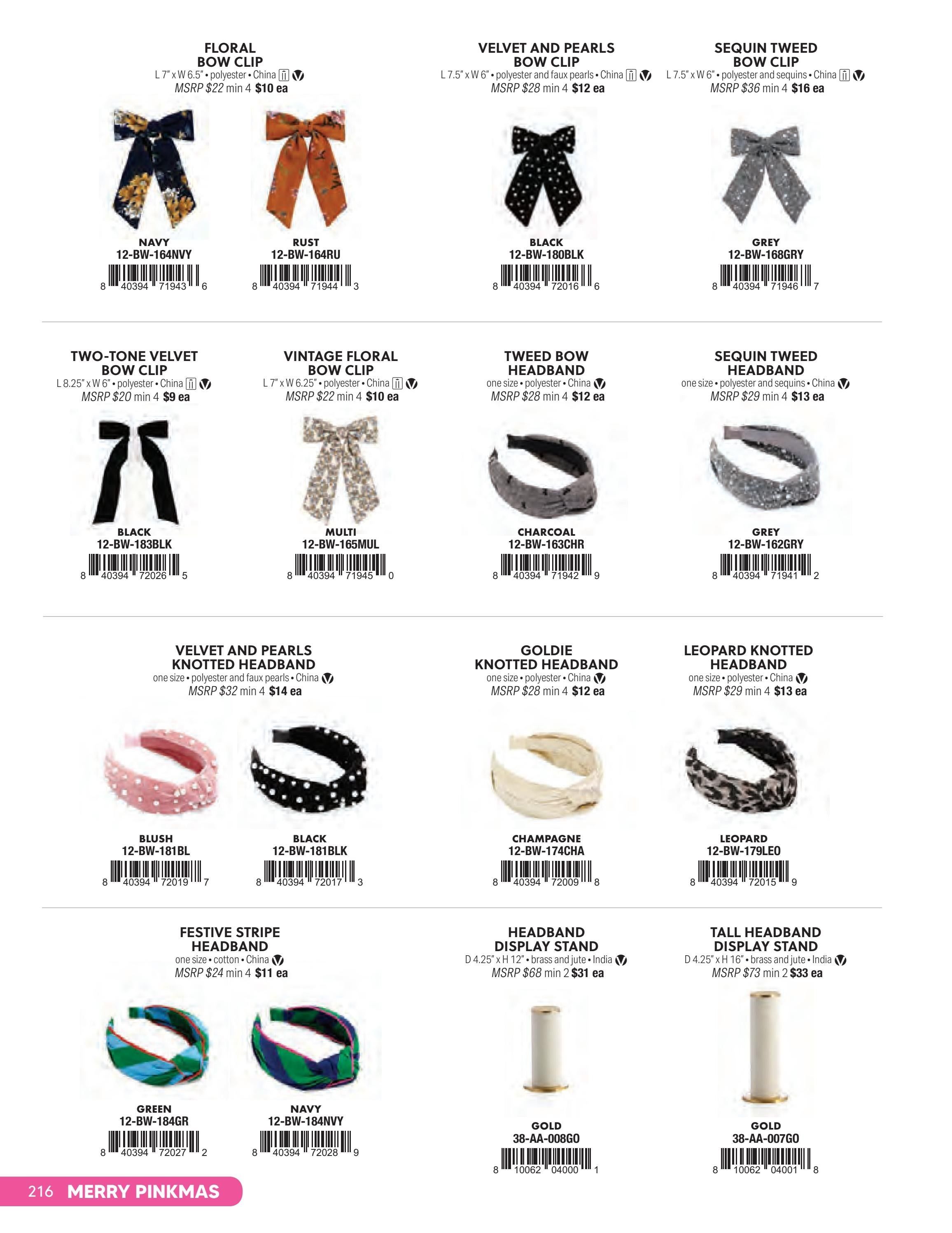 Shiraleah Fall and Winter Apparel Catalog Weekly Ad January 1 - December 31, 2026