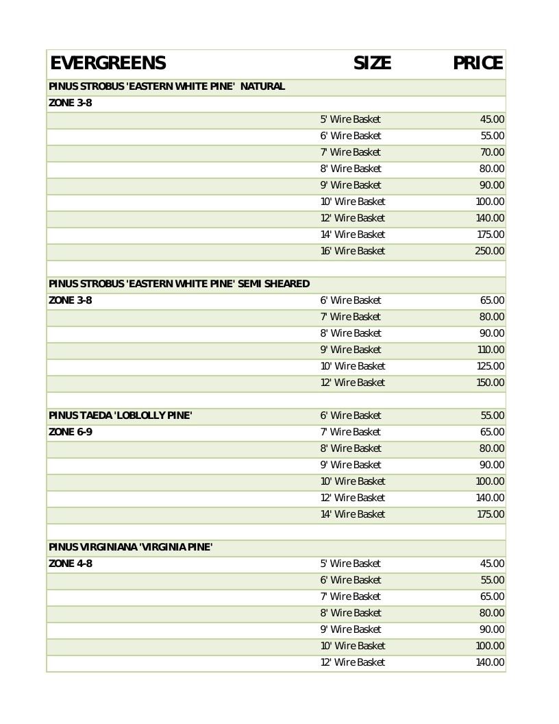 Scott Family Farms Wholesale Nursery Catalog Weekly Ad January 1 - December 31, 2026