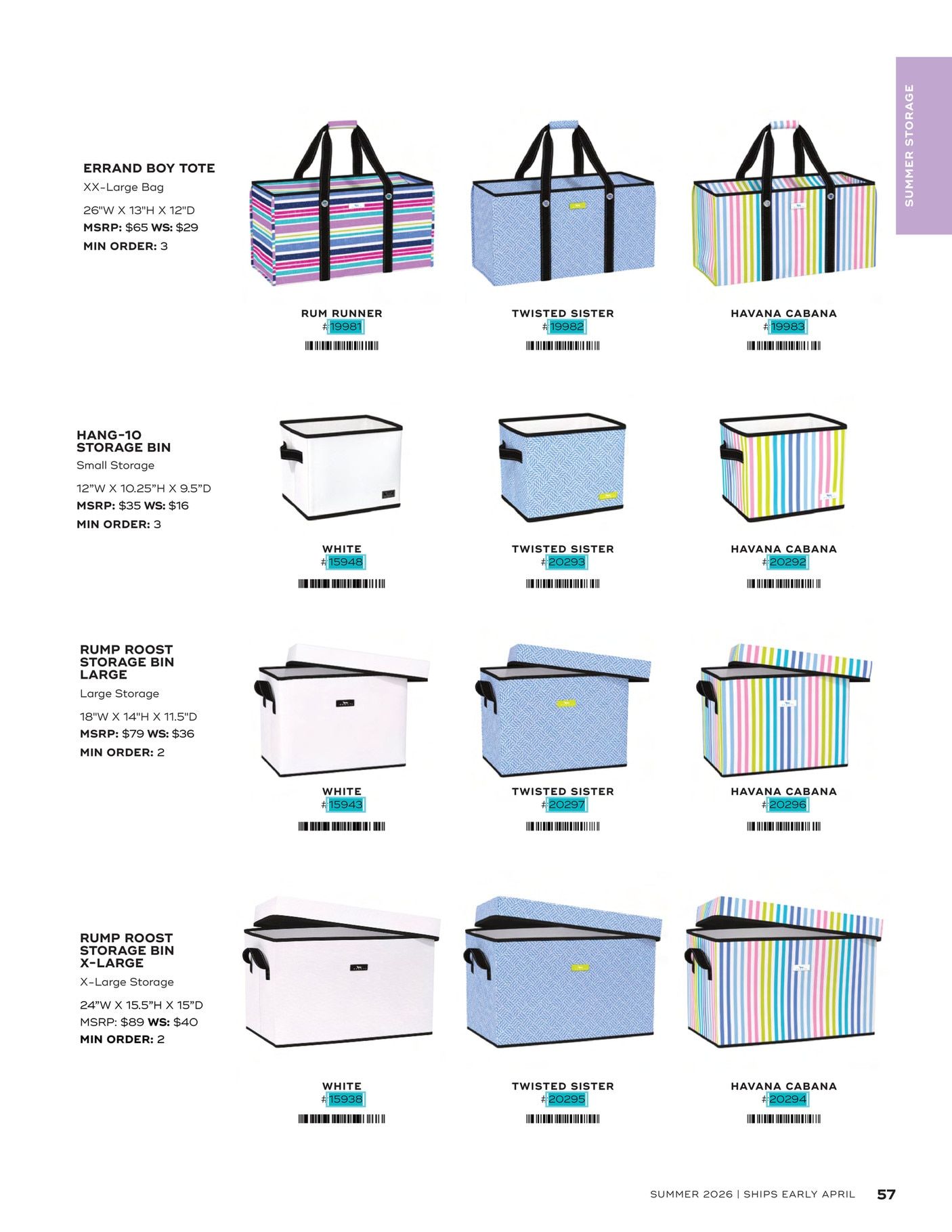 SCOUT Bags Spring and Summer Bags Catalog Weekly Ad January 1 - December 31, 2026
