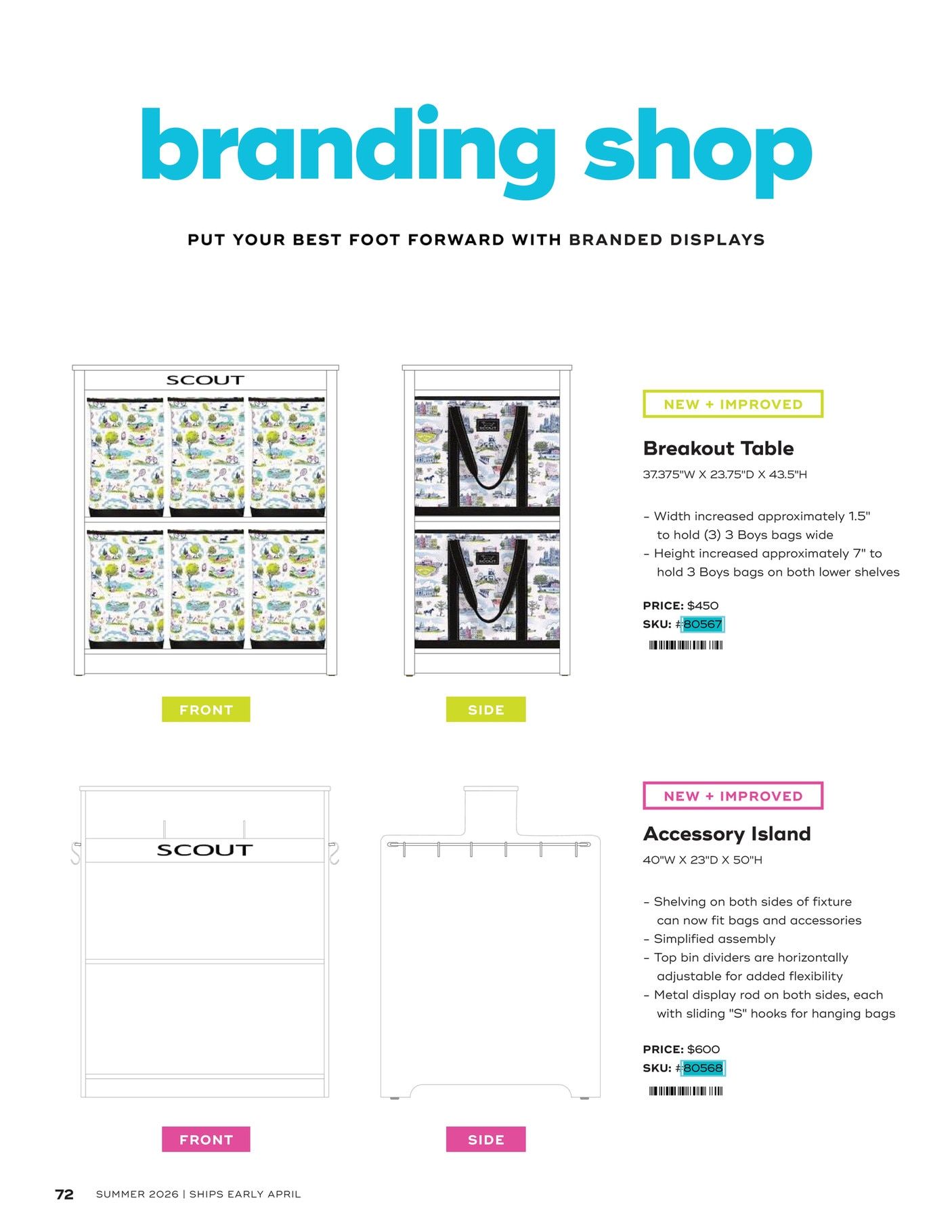 SCOUT Bags Spring and Summer Bags Catalog Weekly Ad January 1 - December 31, 2026