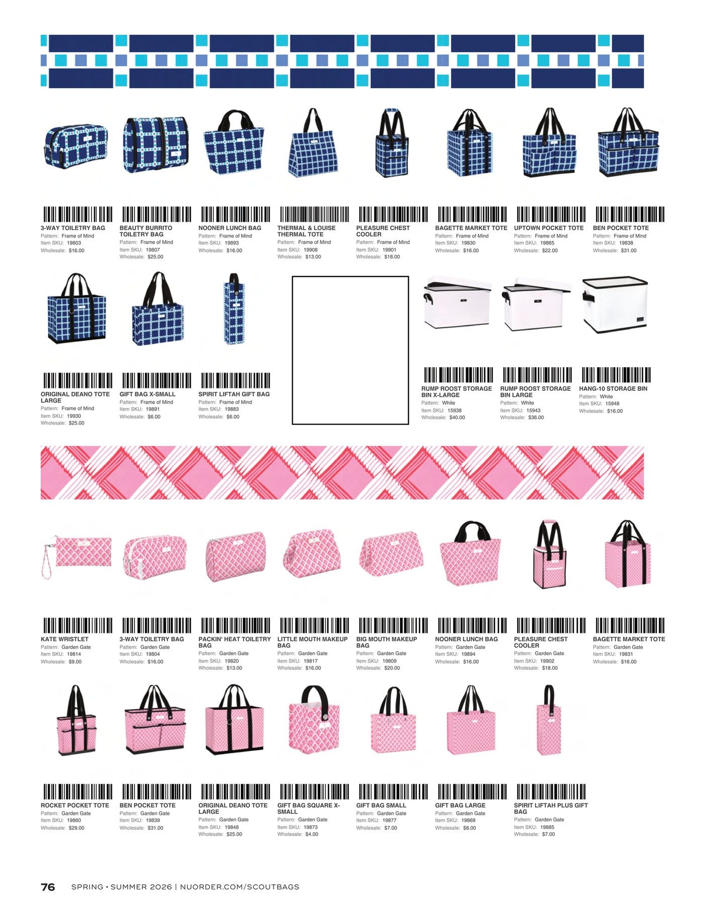 SCOUT Bags Spring and Summer Bags Catalog Weekly Ad January 1 - December 31, 2026