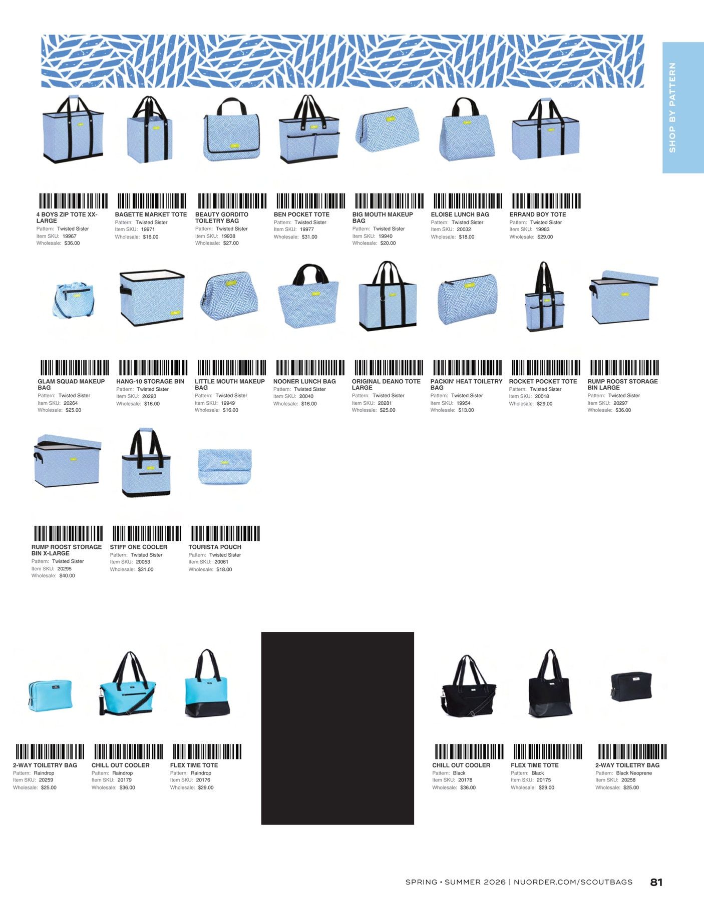 SCOUT Bags Spring and Summer Bags Catalog Weekly Ad January 1 - December 31, 2026