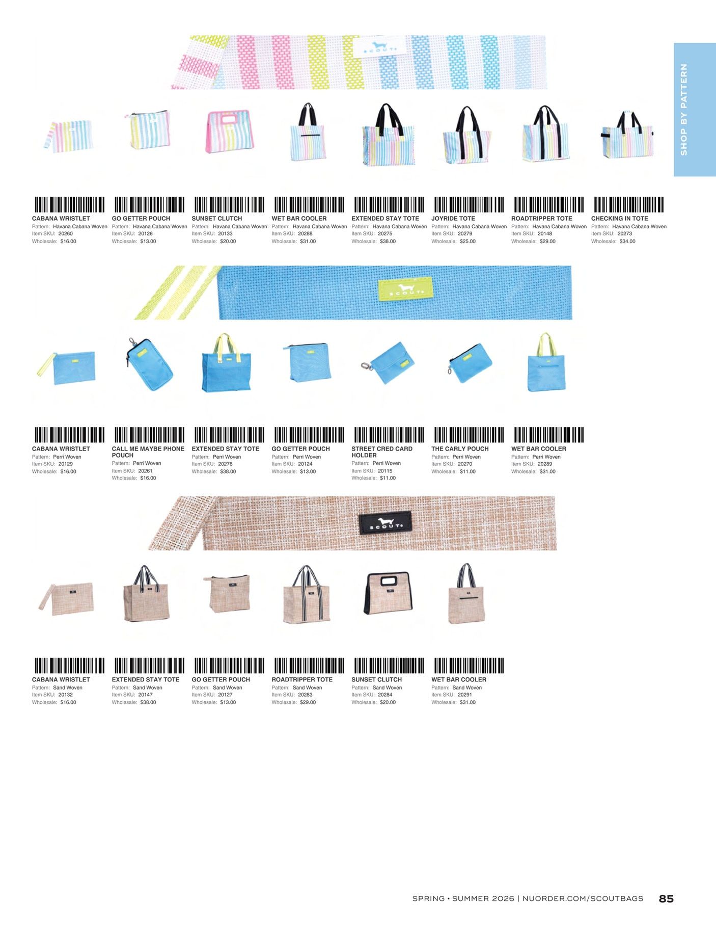SCOUT Bags Spring and Summer Bags Catalog Weekly Ad January 1 - December 31, 2026