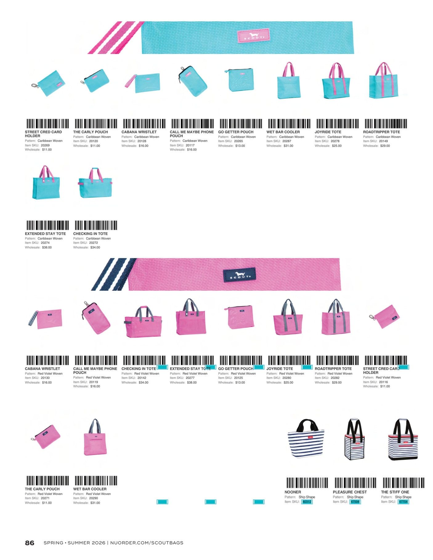 SCOUT Bags Spring and Summer Bags Catalog Weekly Ad January 1 - December 31, 2026
