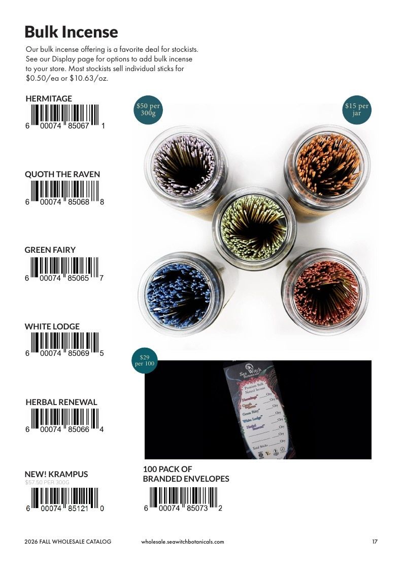 Sea Witch Botanicals Botanical Home Products Catalog Weekly Ad January 1 - December 31, 2026