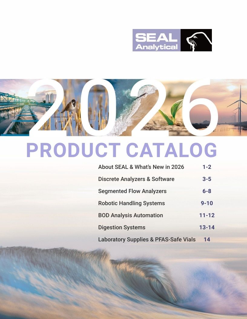 SEAL Analytical Laboratory Products Catalog Weekly Ad January 1 - December 31, 2026