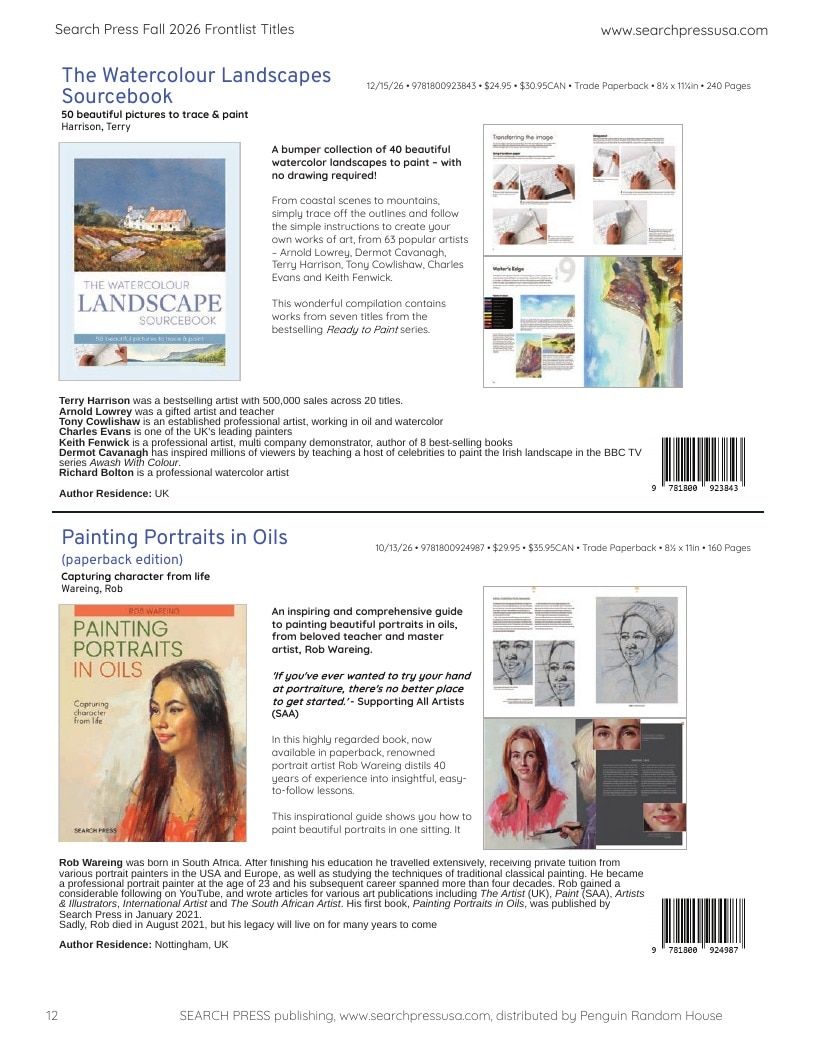 Search Press Art and Craft Books Catalog Weekly Ad January 1 - December 31, 2026