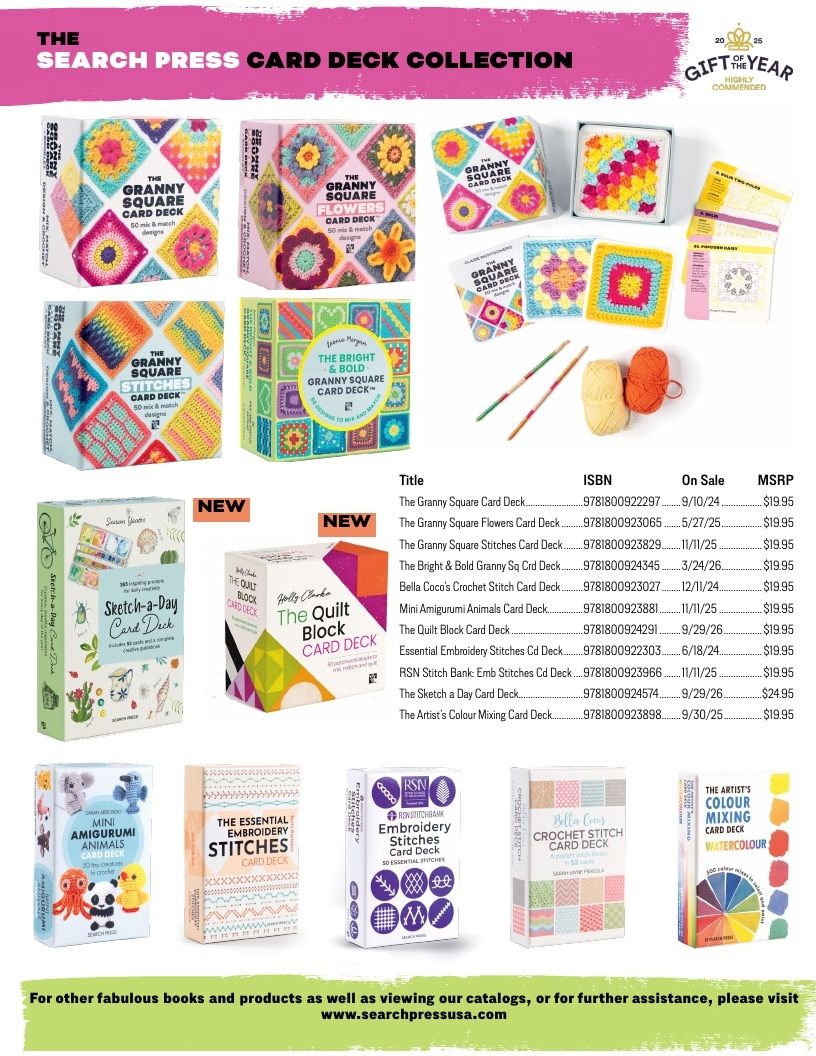 Search Press Art and Craft Books Catalog Weekly Ad January 1 - December 31, 2026