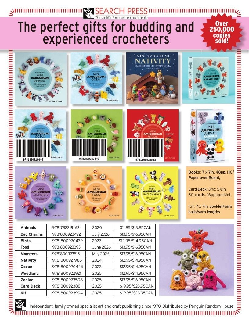 Search Press Art and Craft Books Catalog Weekly Ad January 1 - December 31, 2026