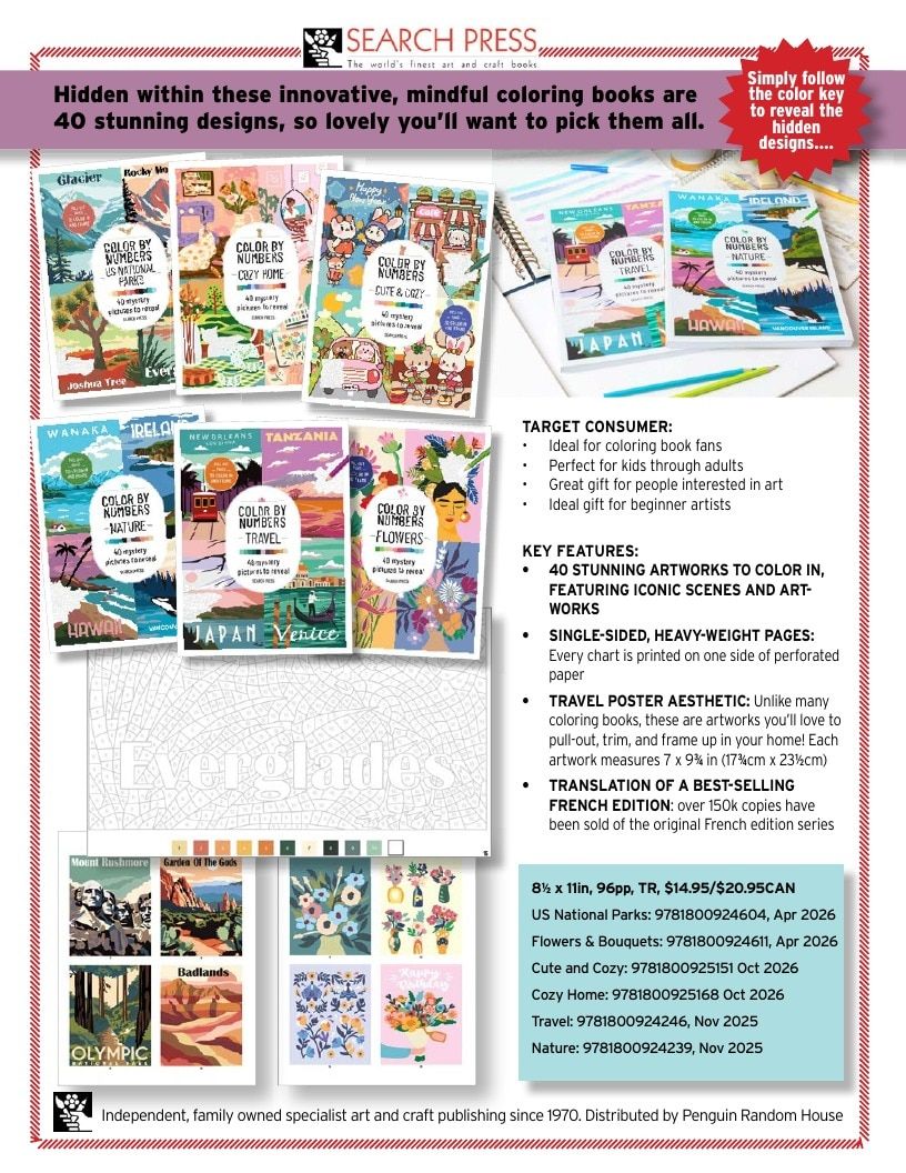 Search Press Art and Craft Books Catalog Weekly Ad January 1 - December 31, 2026