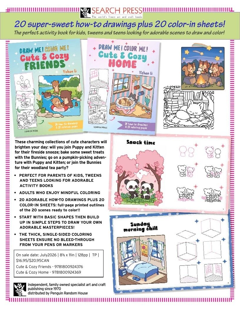 Search Press Art and Craft Books Catalog Weekly Ad January 1 - December 31, 2026