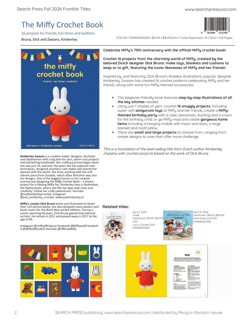 Search Press Art and Craft Books Catalog Weekly Ad January 1 - December 31, 2026