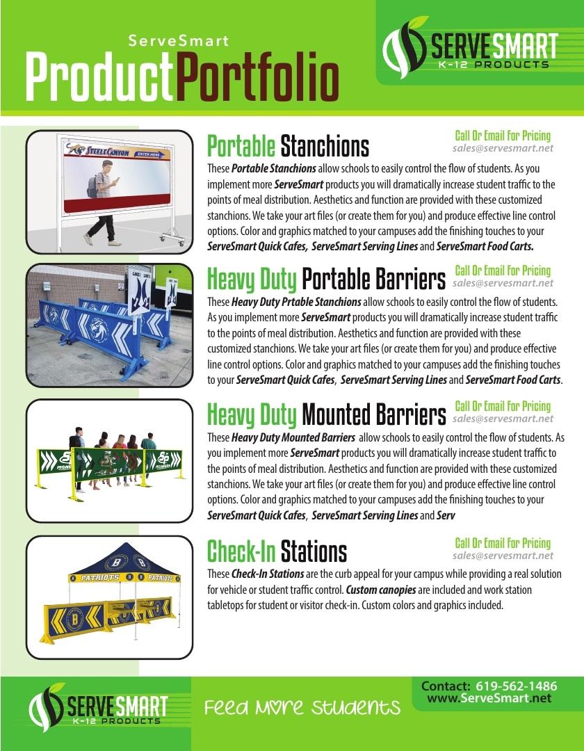 ServeSmart School Food Service Catalog Weekly Ad August 1, 2026 - December 31, 2027