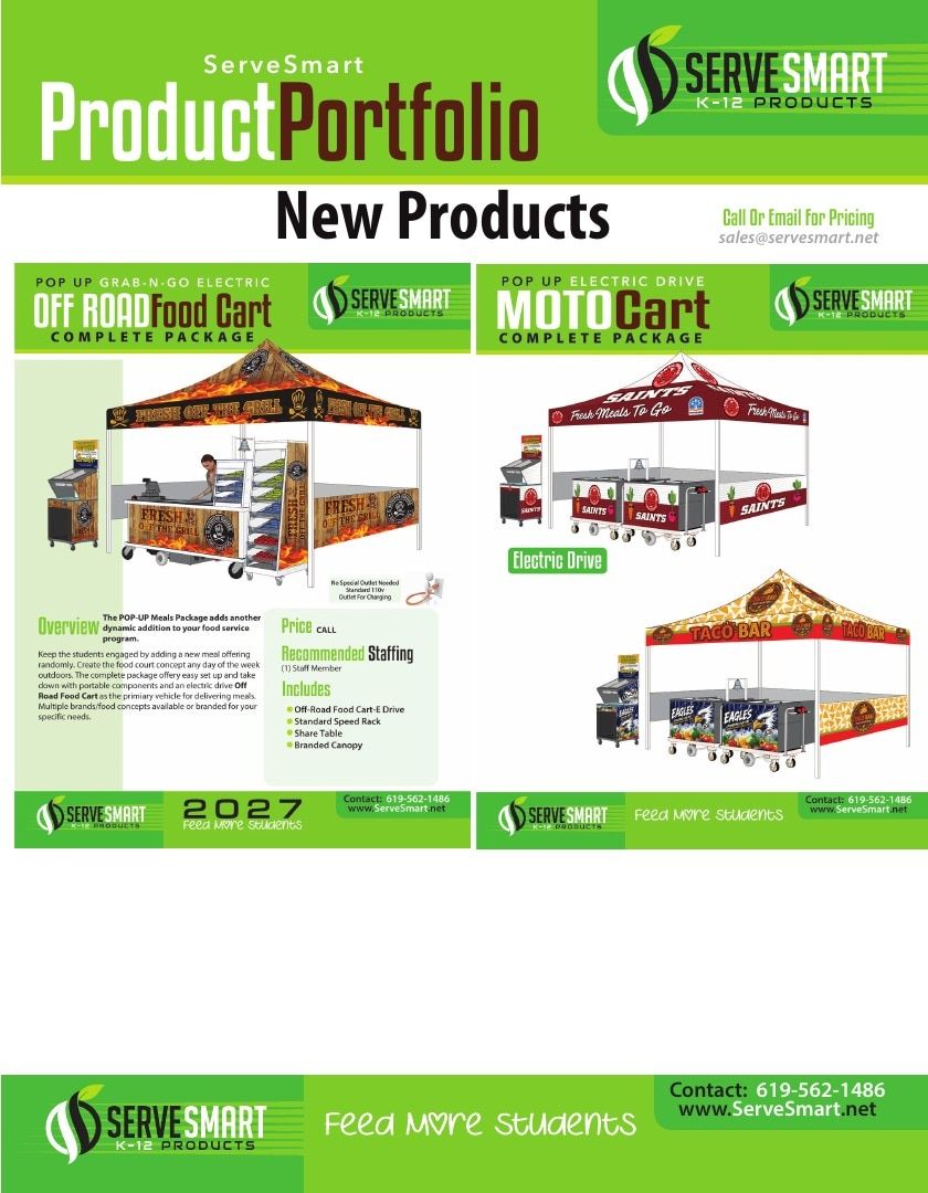 ServeSmart School Food Service Catalog Weekly Ad August 1, 2026 - December 31, 2027