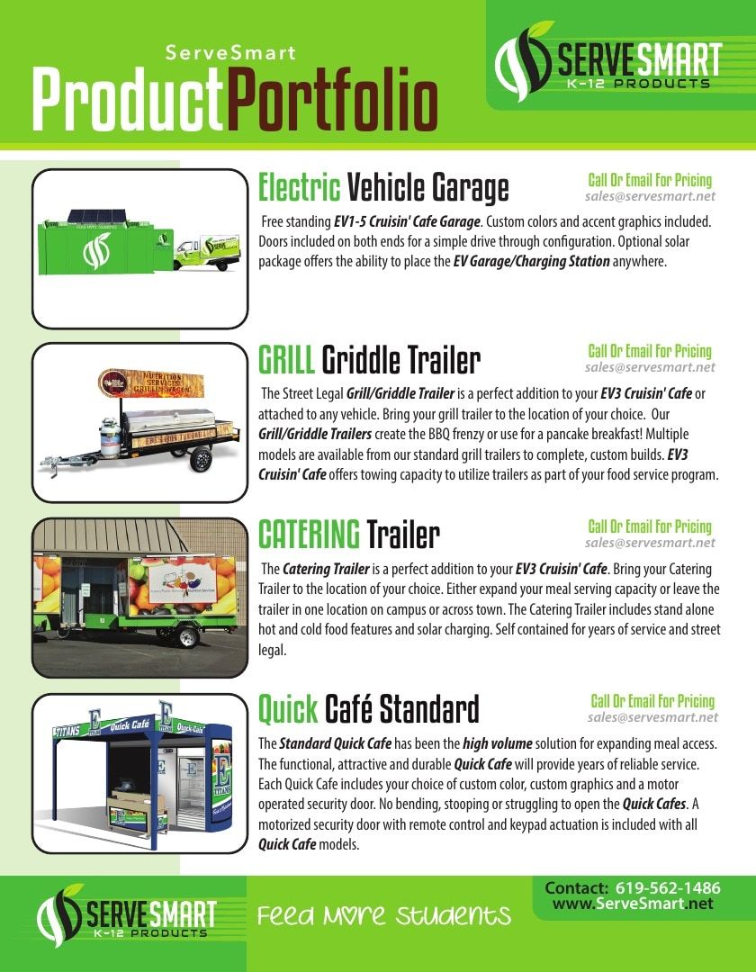 ServeSmart School Food Service Catalog Weekly Ad August 1, 2026 - December 31, 2027