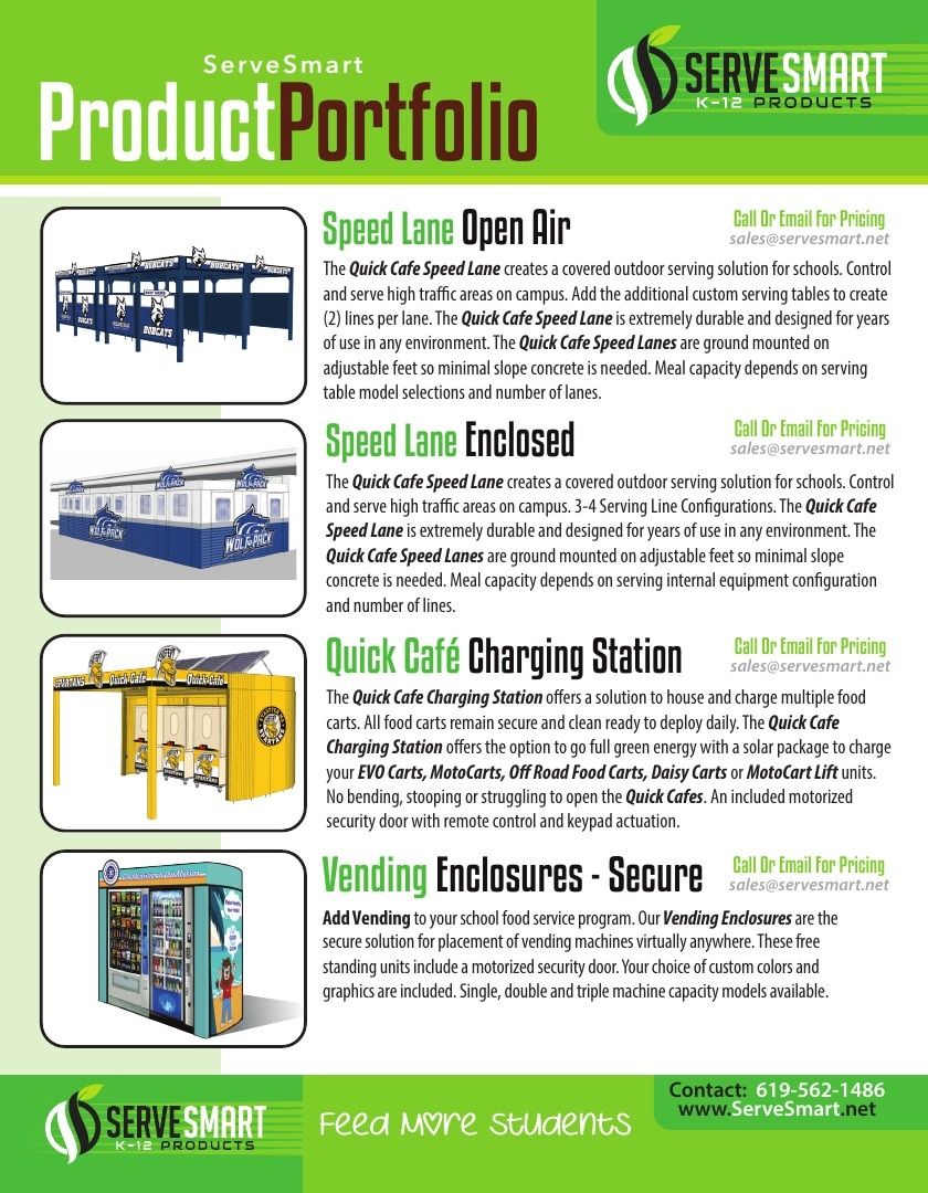 ServeSmart School Food Service Catalog Weekly Ad August 1, 2026 - December 31, 2027