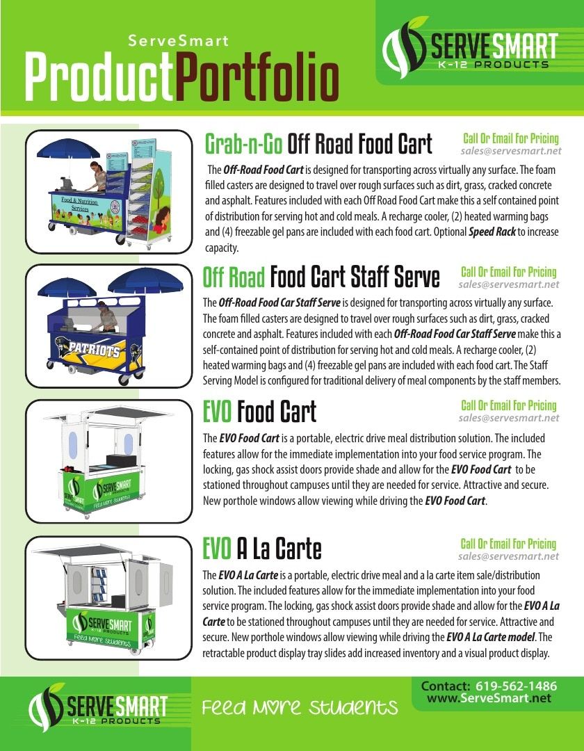 ServeSmart School Food Service Catalog Weekly Ad August 1, 2026 - December 31, 2027
