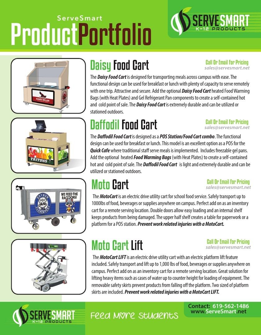 ServeSmart School Food Service Catalog Weekly Ad August 1, 2026 - December 31, 2027