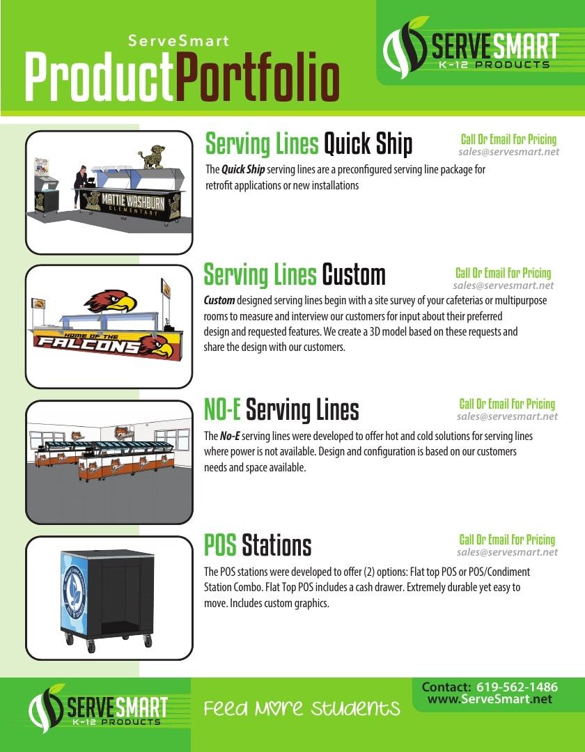 ServeSmart School Food Service Catalog Weekly Ad August 1, 2026 - December 31, 2027