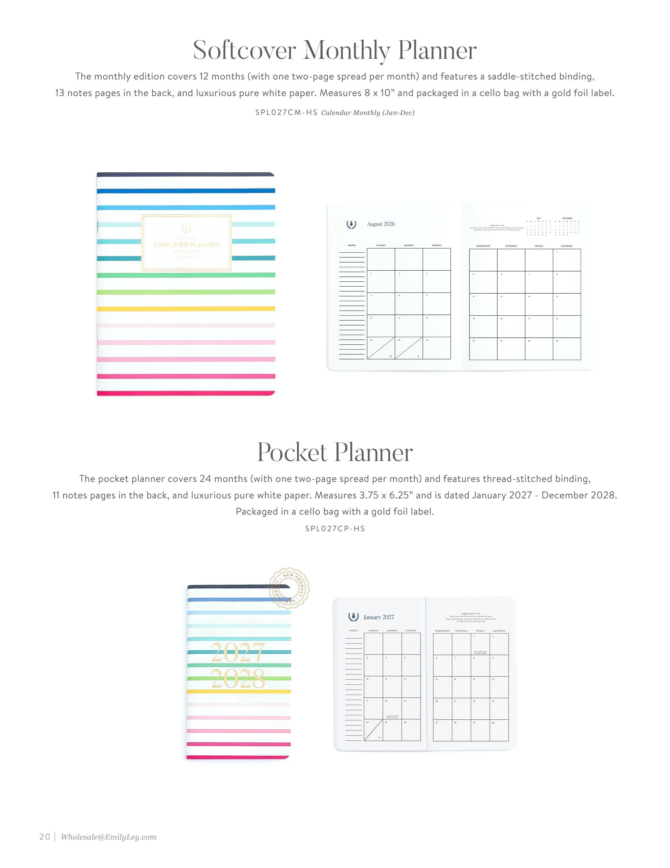 Simplified Fall and Holiday Stationery Catalog Weekly Ad January 1 - December 31, 2026
