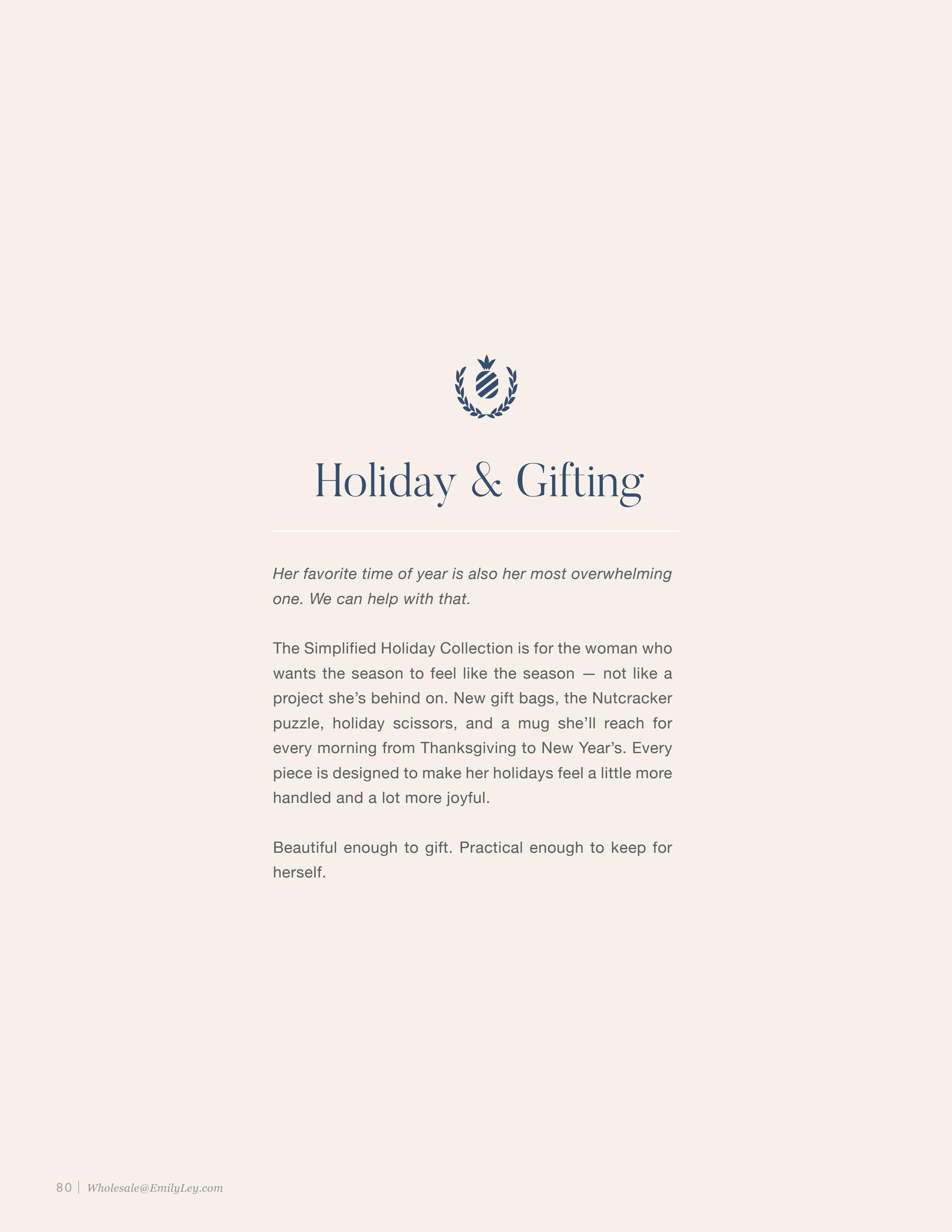 Simplified Fall and Holiday Stationery Catalog Weekly Ad January 1 - December 31, 2026
